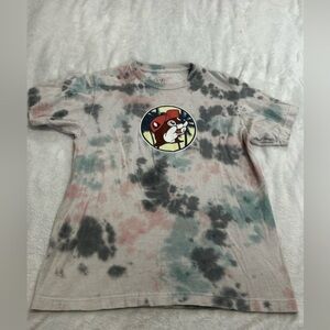 Buc-ee's Tie Dye Graphic T-Shirt‎ Souvenir Short Sleeve Medium
